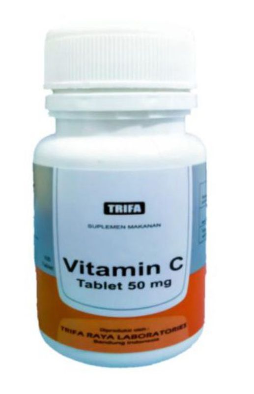VITAMIN C 50 MG TAB POT/100_TRIFA