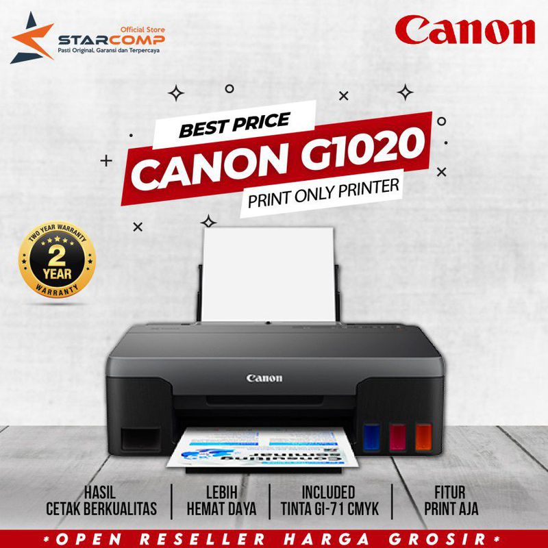 Printer Canon Pixma G1020 Ink Efficient G 1020 2163