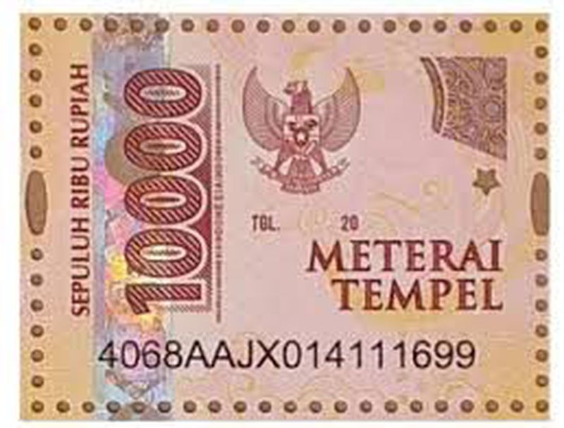 Materai 10.000