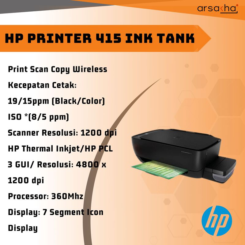 HP Printer 415 Ink Tank