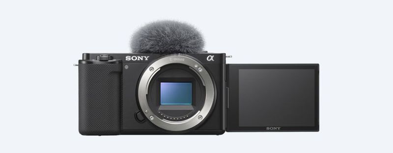 SONY Mirrorless ZV-E10 with 16-50MM + Gimbal Stabilizer
