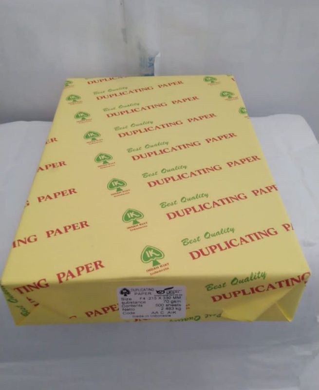 Duplicating Paper / Kertas NCR Ukuran F4 Merk Indah Kiat 1Rim