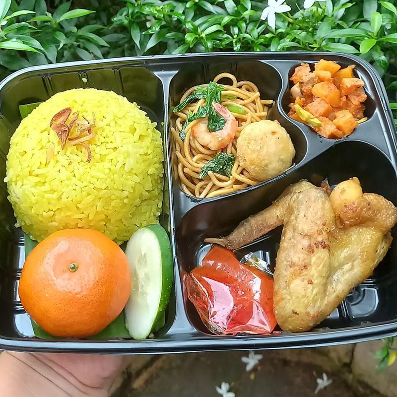 Nasi Kuning Special Bento