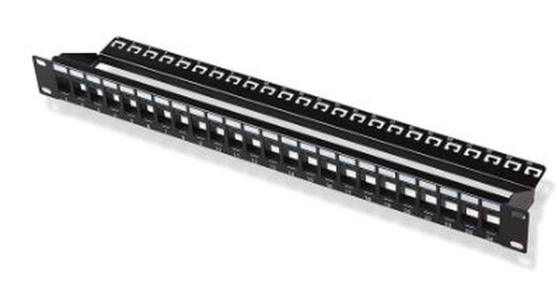 PATCH PANEL 24 PORT CAT6 Loaded