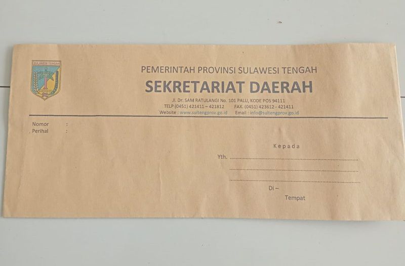 Amplop KOP SETDA