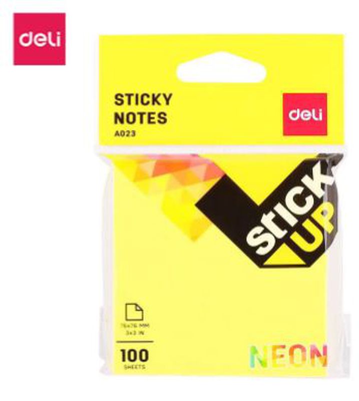 Memo Sticky Notes 76 mm x 76 mm