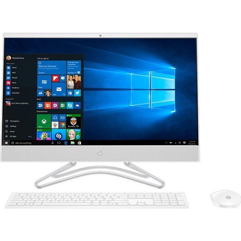 PC AIO HP 24-df0058d-1V7G2AA Ci7-10700T 4GB 512GB SSD AMD Radeon 630 ...