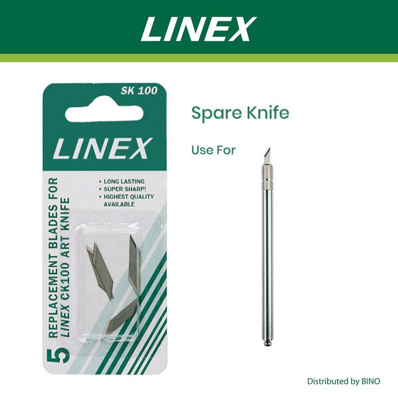 Isi Art Cutter LINEX SK 100 untuk CK 100 dan 600 (isi 5) - 481100