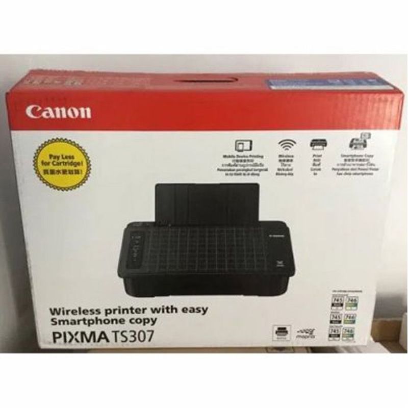 PRINTER Canon Pixma TS307 (Print,Smarphone Copy,Wireless) [4549292159639]