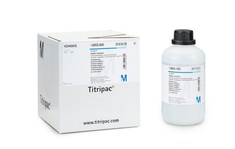 Buffer solution (citric acid/sodium hydroxide/hydrogenchloride), ph 4.0 traceble to SRM