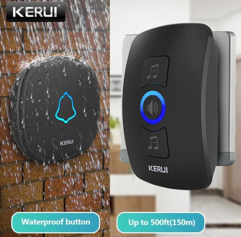Bell wireles Kerui waterproff M525 - 2 Penerima