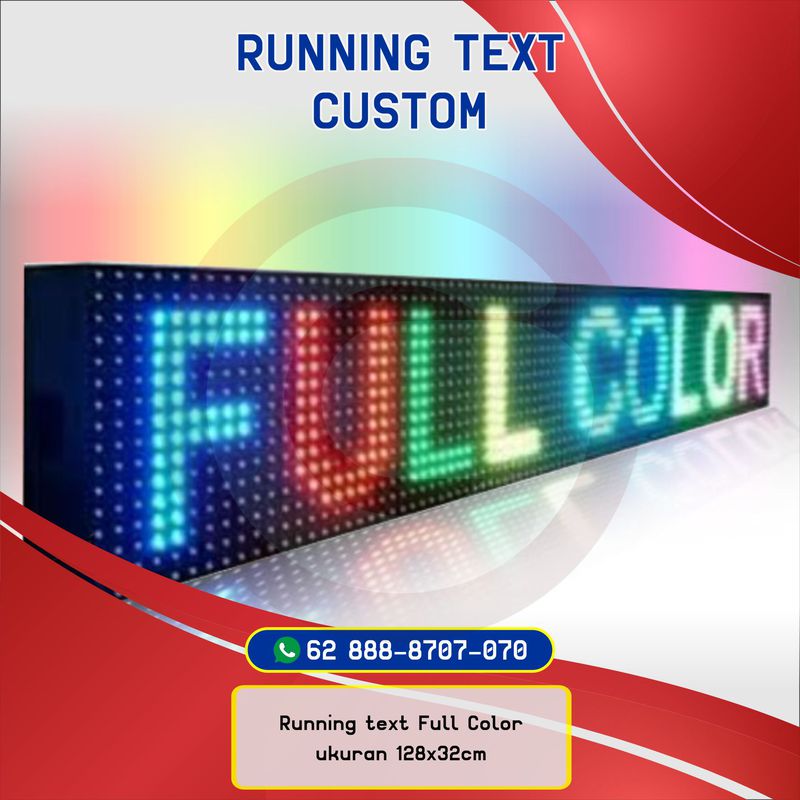 Running Text Custom