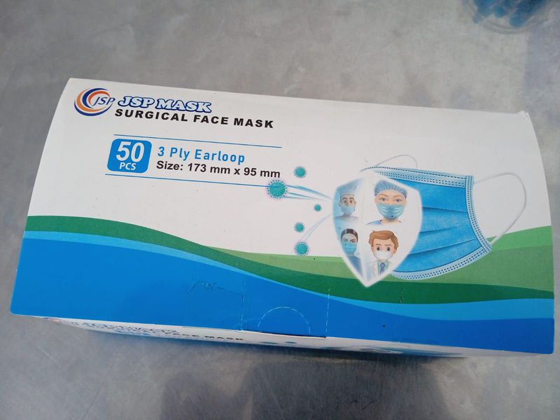 MASKER JSP EARLOOP WARNA BIRU