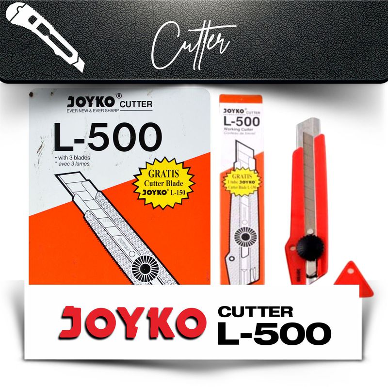 Cutter Besar L 500 + gratis isi