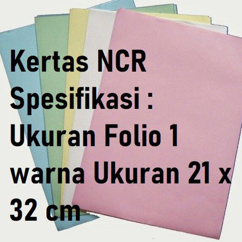 Kertas Ncr Spesifikasi Ukuran Folio Warna Ukuran X Cm