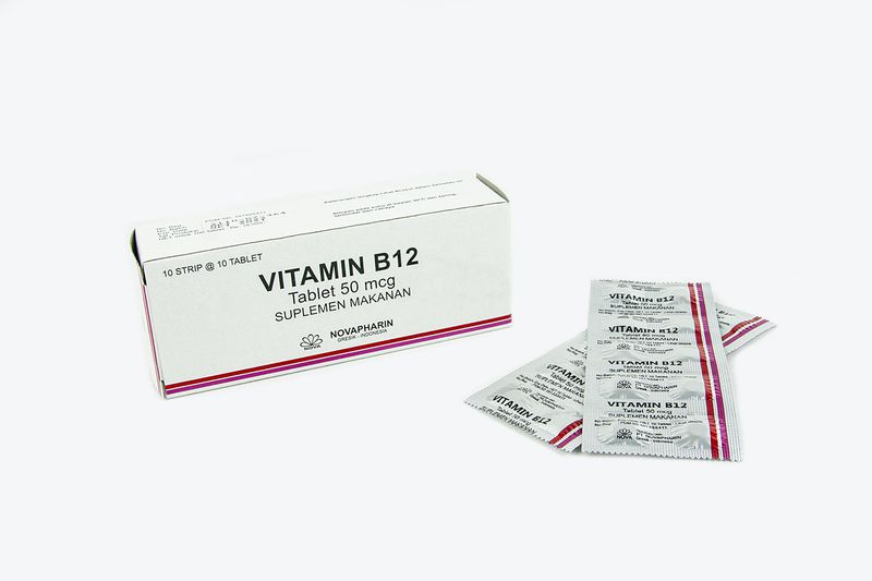 Vitamin B12 50 mcg