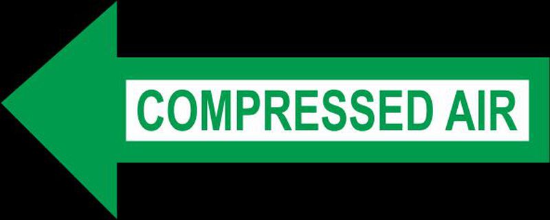 STIKER COMPRESSED AIR