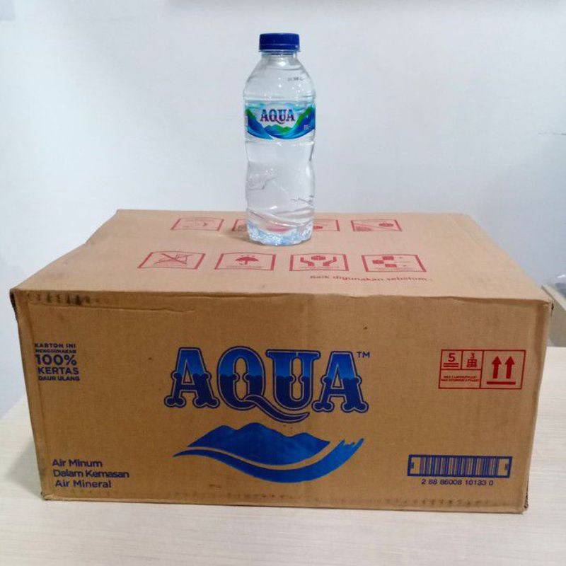 Air Mineral Aqua Botol 330 Ml 5038