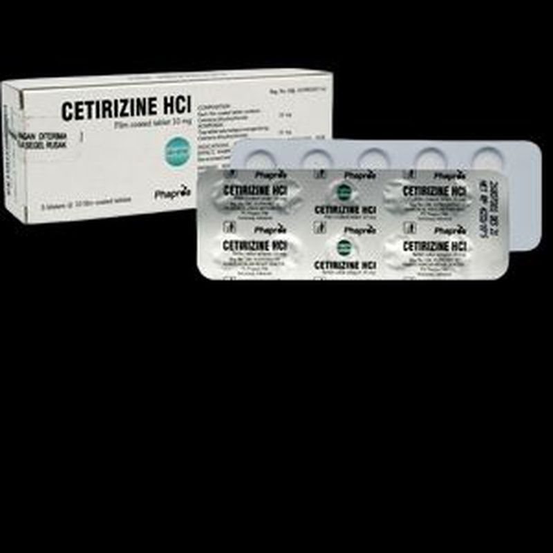 Cetirizin 10 mg Tablet