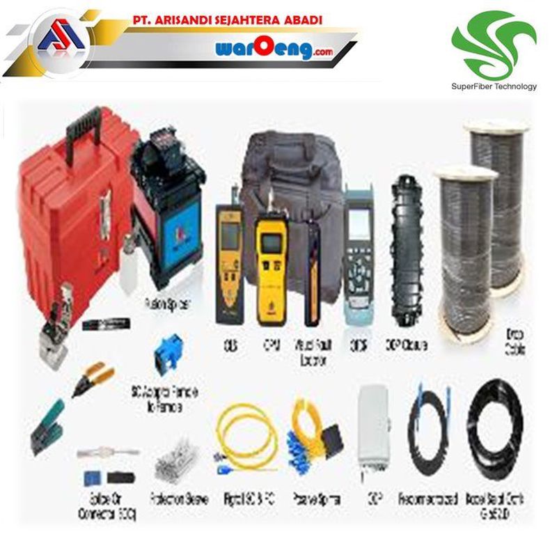 Super Fiber Optic Cable Connection Kit