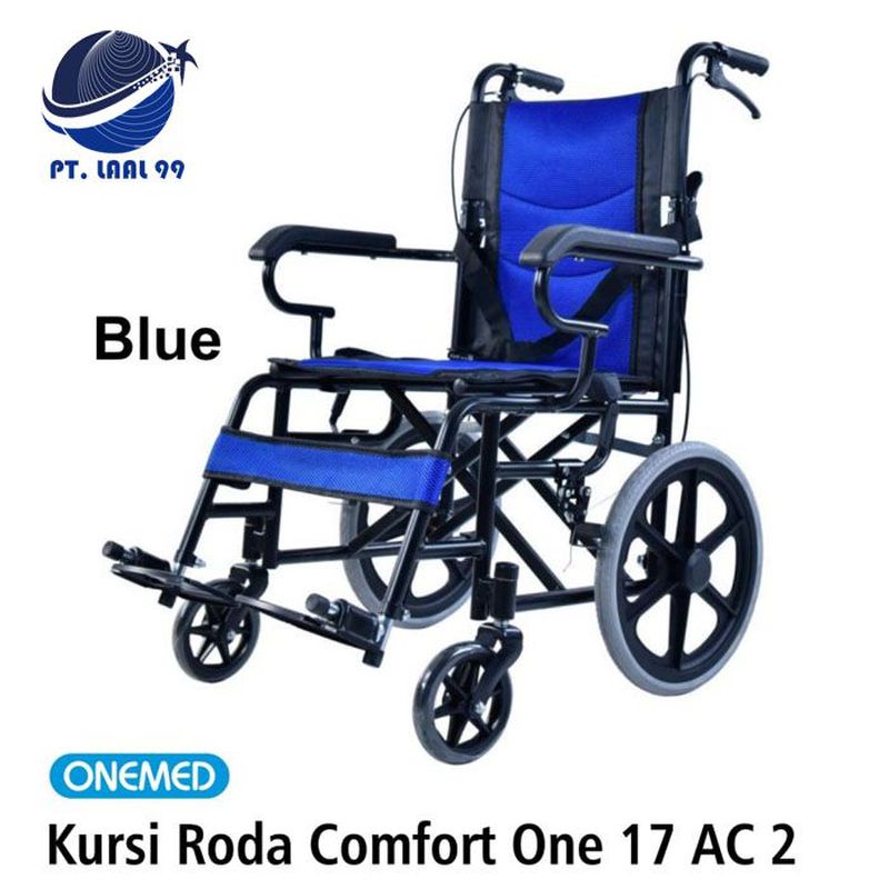 Kursi Roda Comfort One Biru Ac Onemed