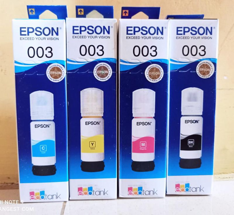 Tinta Printer Epson Original 003 L- Series - Kuning