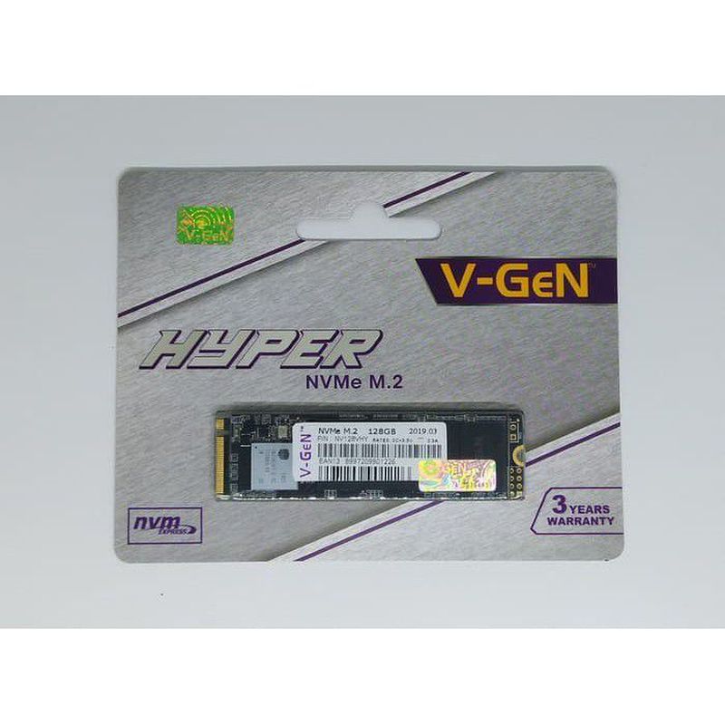 SSD 128GB NVME M.2 / M2 V-GeN Hyper 128 GB