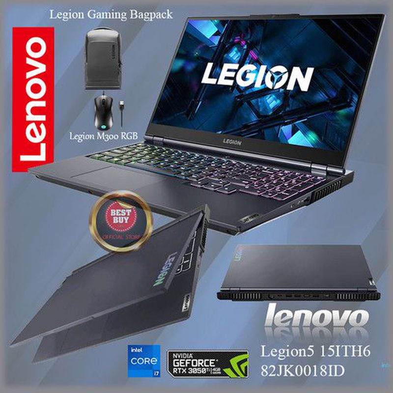 LAPTOP GAMING LENOVO LEGION 5 15ITH6-82JK0018ID Ci7