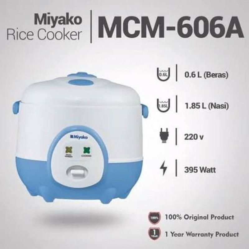 Rice Cooker Miyako MCM 606A