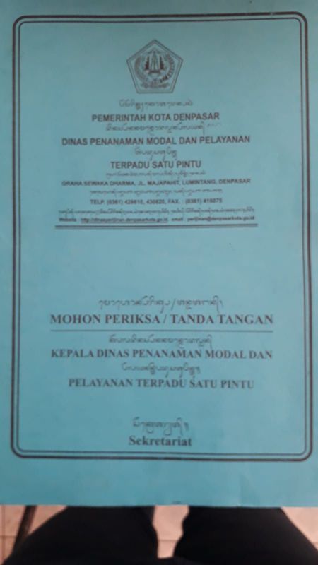 Map Dinas