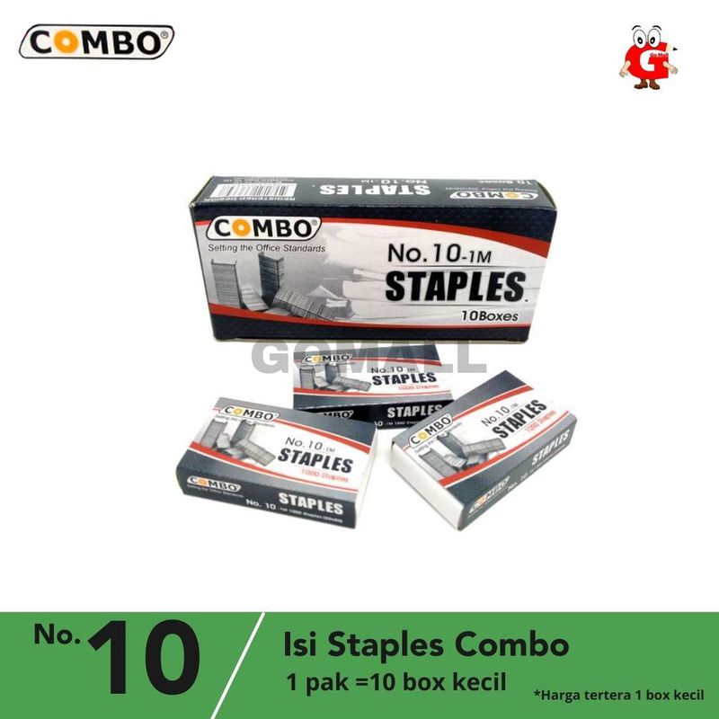 Isi Stapler Combo No.10