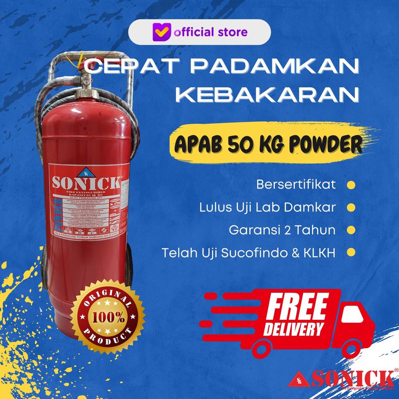 Tabung Apab 50 Kg Powder (Alat Pemadam Api Multipurpose)