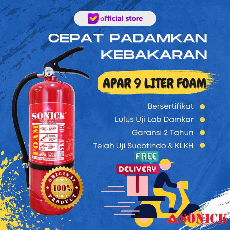 Tabung Apar 9 Liter Foam AFFF