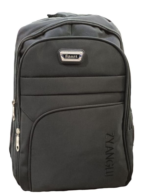 Ransel bahan kanvas, dilengkapi ristleting dan penyimpanan notebook ...