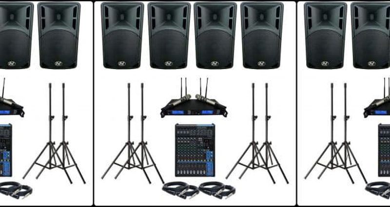 Sound System 3000 watt Outdoor