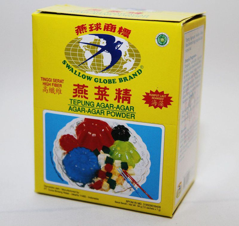 Swallow Agar-agar Powder Isi 12 sachet