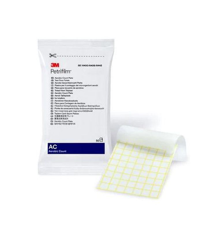 6400 3M™ Petrifilm Aerobic Count Plates (AC) 100 ea