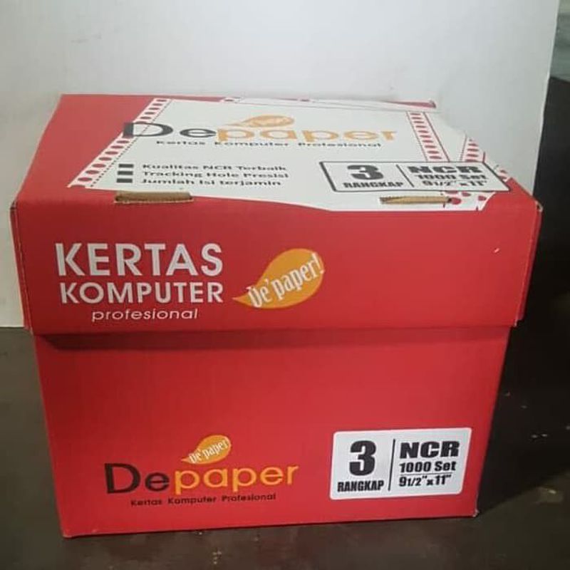 Kertas Continous Form Rangkap 3 ukuran 9.5