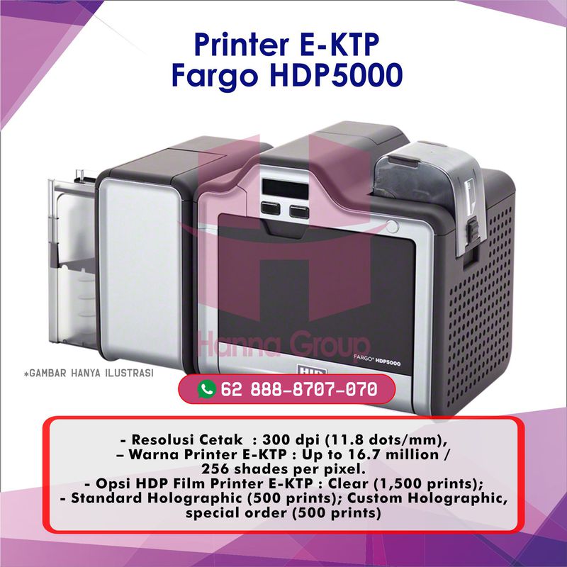 Printer E-KTP Fargo HDP5000