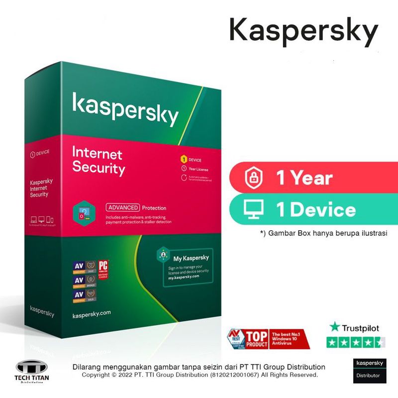 Kaspersky Internet Security (1 Device)