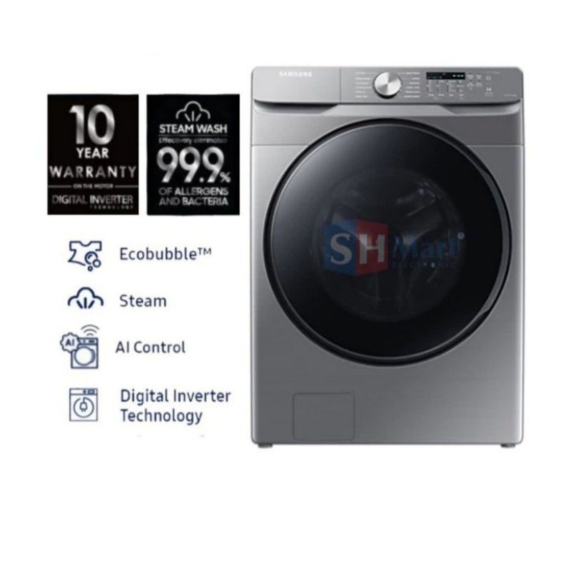 FRONT LOADING SAMSUNG 16KG WF16T6000GP ECOBUBBLE