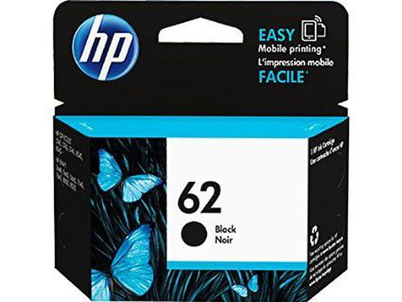 TINTA HP 62 INK CARTRIDGE BLACK ORIGINAL