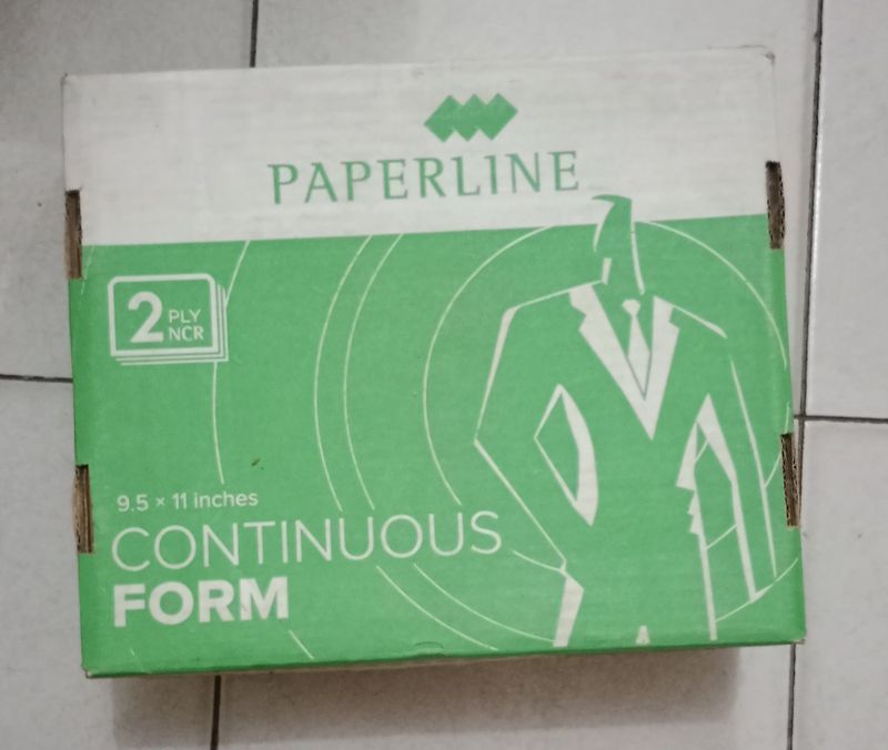 KERTAS CONTINOUS FORM HVS 9 1/2 x 2 PLY