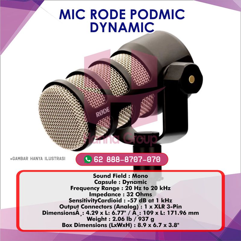 Mic Rode Podmic Dynamic