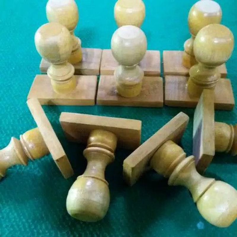 STEMPEL KAYU UK 6 X 5