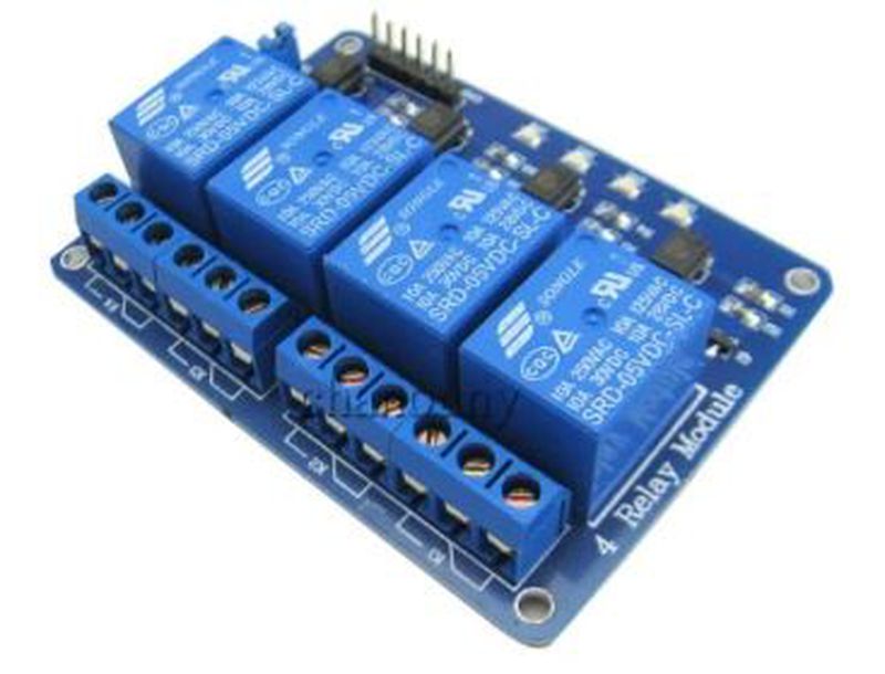 Relay 4 Channel Arduino Raspberry Module