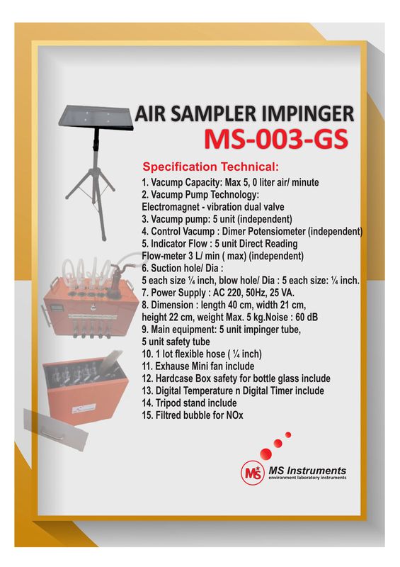 Air Sampler Impinger