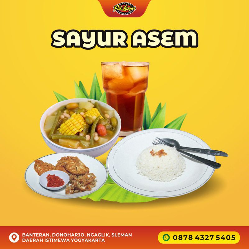 Paket Nasi Sayur Asem