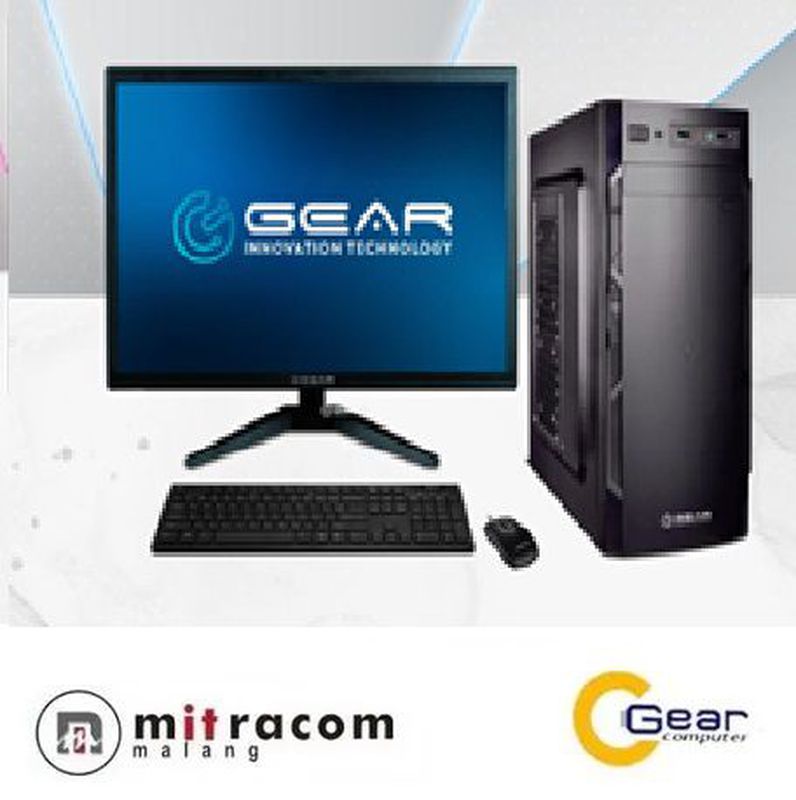 GEAR PC Desktop GS-i5104008H1WPM Core i5 1TB 8GB