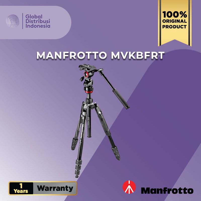 MANFROTTO MVKBFRT-LIVE Befree Live AL TWT Black Ball Head Kit 2W